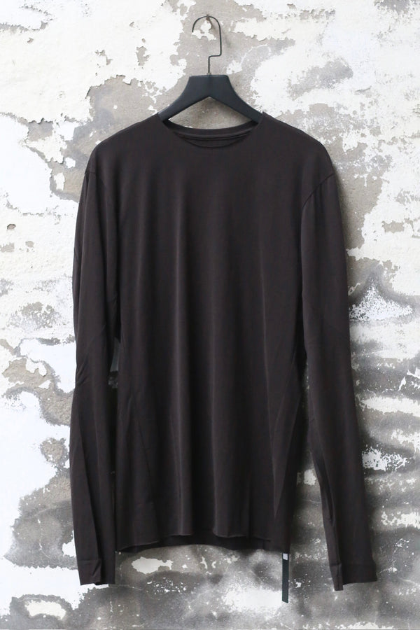 DEVOA Fall/Winter 2025 Round-neck Long-sleeve T-shirt/Sweater (Made in Japan) DVA-CSC-SVB3-BEIGE GRAY